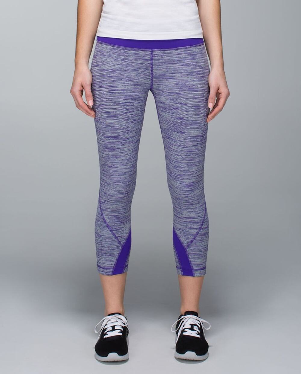 SET Lululemon Run Inspire Crop II Bra Leggings - 6